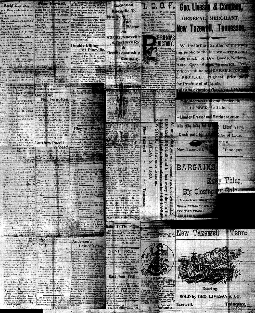 1901 Newspaper